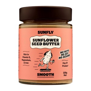 SUNFLY Sunflower Seed Butter, Smooth Spread