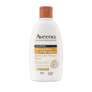 Aveeno Clarify & Shine Apple Cider Vinegar Shampoo for All Hair Types