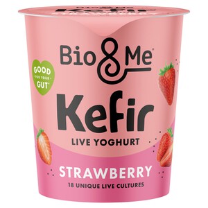 Bio&Me Strawberry Gut-Loving Prebiotic Yoghurt