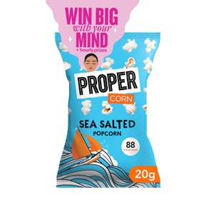Propercorn Popcorn Lightly Sea Salted