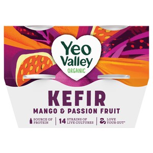 Yeo Valley Organic Mango & Passionfruit Kefir Yogurt
