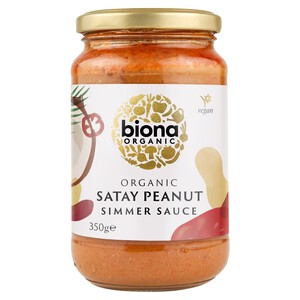Biona Organic Satay Peanut Simmer Sauce