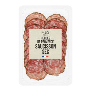 M&S Herbes de Provence Saucisson Sec Salami