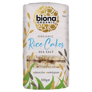 Biona Organic Rice Cakes with Sea Salt