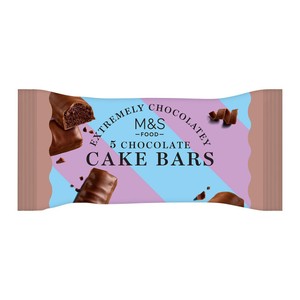 M&S Double Chocolate Cake Bars