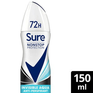 Sure Women 72hr Nonstop Protection Invisible Aqua Antiperspirant Deodorant