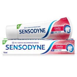 Sensodyne Cavity + Sensitivity Toothpaste, 75ml