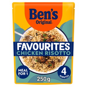 Ben's Original Favourites Risotto Ready Meal Chicken and Mushrooms