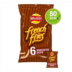 Walkers French Fries Worcester Sauce Multipack Snacks