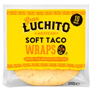 Gran Luchito Soft Taco Shell Tortilla Wraps