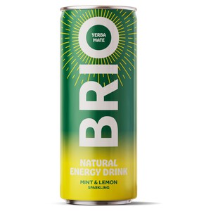 Brio Natural Organic Energy Drink Mint & Lemon