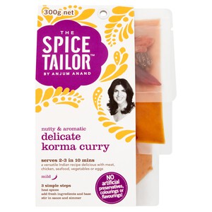 The Spice Tailor Korma Indian Curry Sauce Kit