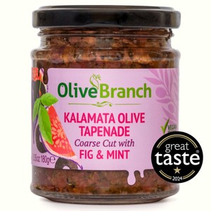 Olive Branch Kalamata Olive Tapenade with Fig & Mint