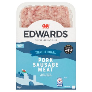 Edwards British Traditional Pork Sausage Meat