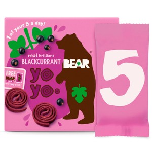 BEAR Fruit Yoyos Blackcurrant Multipack