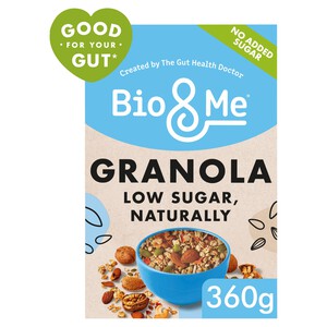 Bio&Me Granola Low Sugar, Naturally Gut-Loving Prebiotic