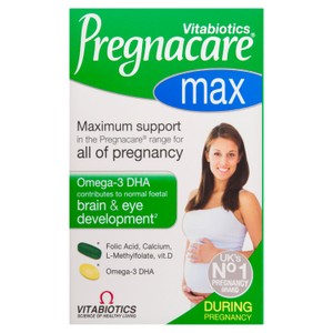 Vitabiotics Pregnacare Max Brain & Eye Development Omega-3 DHA Capsules