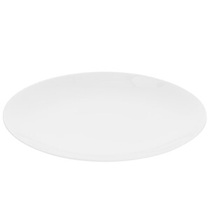 M&S Maxim Coupe Dinner Plate, White