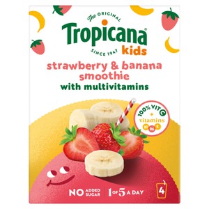 Tropicana Kids Strawberry & Banana Smoothie
