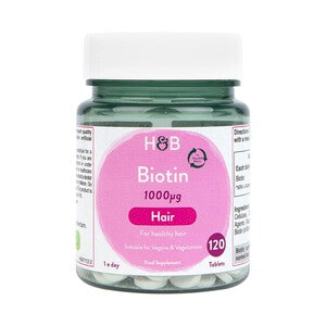 Holland & Barrett Biotin 1000ug