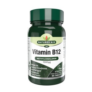 Natures Aid Vitamin B12 Supplement Tablets 1000ug
