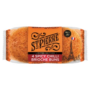 St Pierre Spicy Chilli Brioche Buns