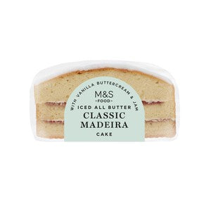 M&S Iced Madeira Cake
