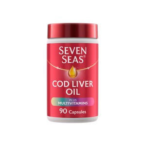 Seven Seas Cod Liver Oil Plus Multivitamins Omega-3 Fish Oil Capsules