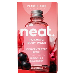Neat Foaming Body Wash Hibiscus & Acai Berry Refill
