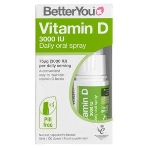 BetterYou D3000 Vitamin D Daily Oral Spray