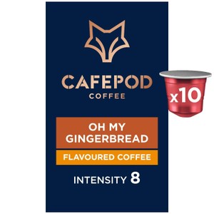 CafePod Oh My Gingerbread Nespresso Compatible Aluminium Coffee Pods