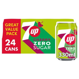 7UP Zero Cherry Lemon and Lime
