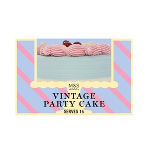 M&S Vintage Party Cake