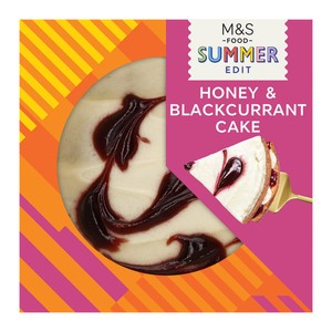 M&S Honey & Blackcurrant Cake