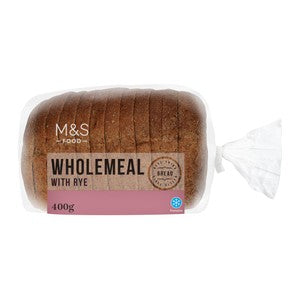 M&S Wholemeal Rye Sliced Bread Loaf