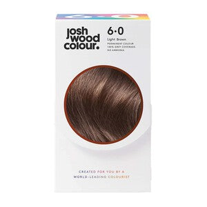 Josh Wood Colour Permanent Hair Colour Kit Shade 6.0 (Light Brown)