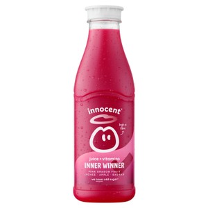 Innocent Plus Inner Winner, Dragon Fruit & Lychee Juice with Vitamins