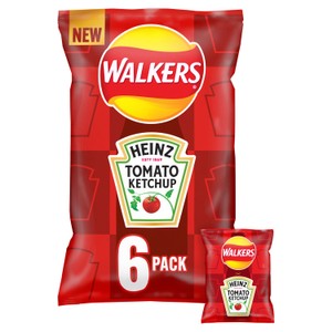 Walkers Tomato Ketchup Multipack Crisps