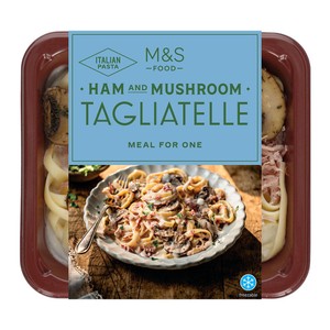 M&S Ham & Mushroom Tagliatelle