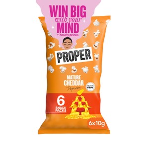 PROPERCORN Multipack Corn Mature Cheddar Popcorn