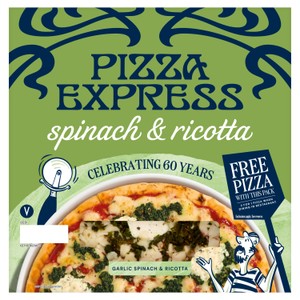 Pizza Express 9" Spinach and Ricotta Pizza
