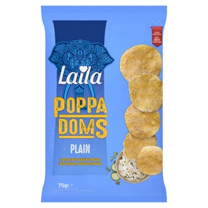 Laila Mini Poppadoms Plain