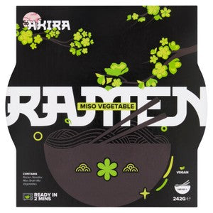 Akira Miso Ramen Vegetable Noodle Bowl