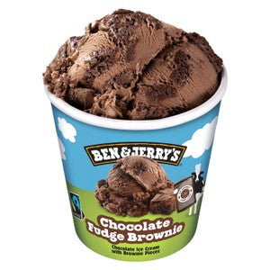 Ben & Jerry's Chocolate Fudge Brownie Ice Cream Tub