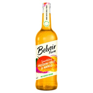 Belvoir Farm No added sugar sparkling passionfruit & mango
