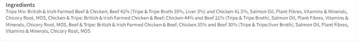 Butcher's Tripe Loaf Recipes Dog Food Tins 24x400g