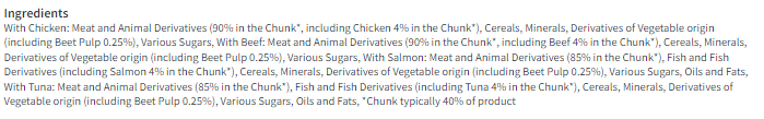 Whiskas 1+ Mixed Menu Adult Wet Cat Food Pouches in Jelly 40 x 85g