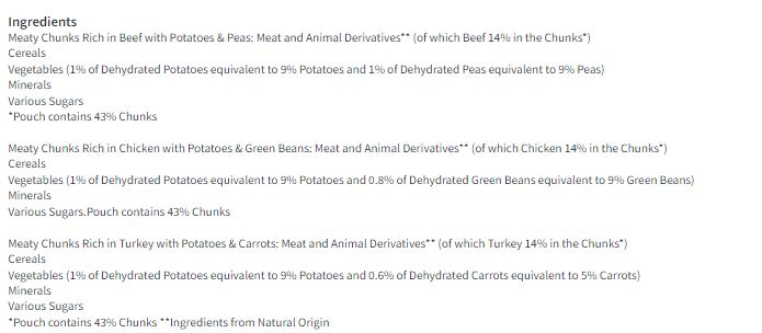 Winalot Sunday Dinner Mixed in Gravy Wet Dog Food 40x100g