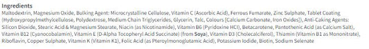 Vitabiotics Pregnacare Original Multivitamins & Minerals Tablets 30 per pack