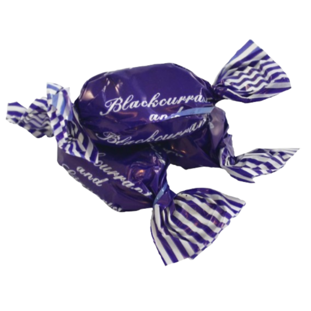 SUGAR FREE Blackcurrant and Liquorice Individually Wrapped 2kg